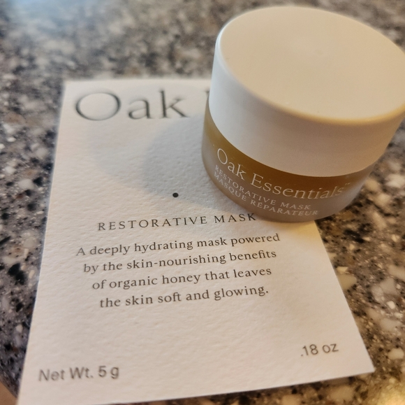 oak essentials restorative mask .18 oz - Picture 3 of 7